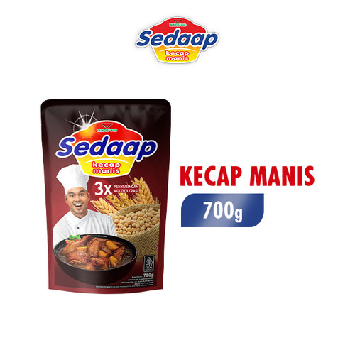 

Kecap Manis Sedaap Kemasan Isi Ulang 700gr