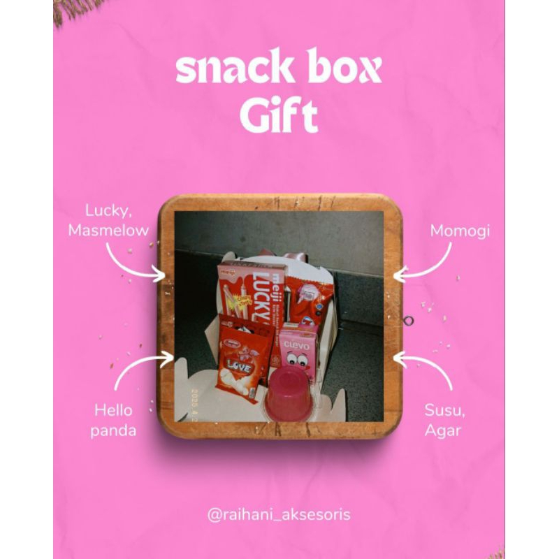 snack box gift kado ngemil bahagia
