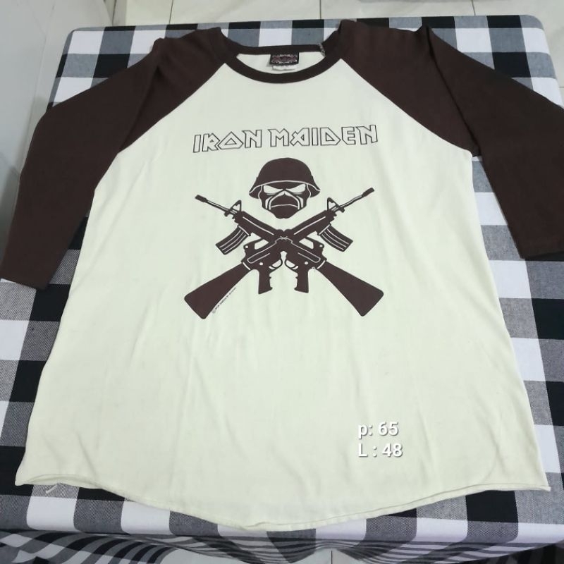 kaos band second iron maiden