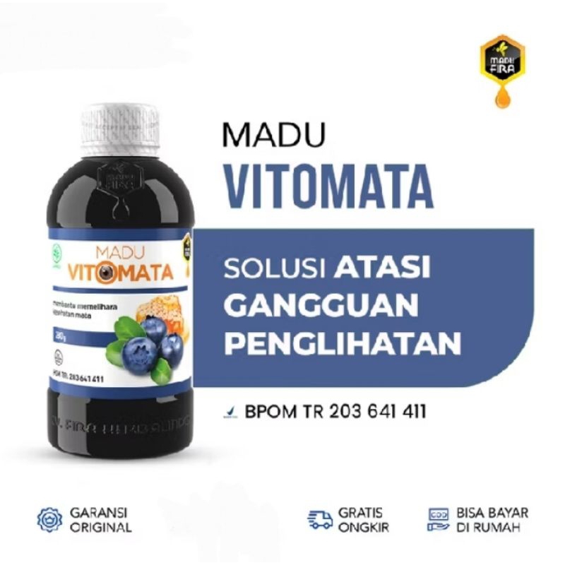 

Madu VITOMATA solusi atasi gangguan penglihatan 280gr
