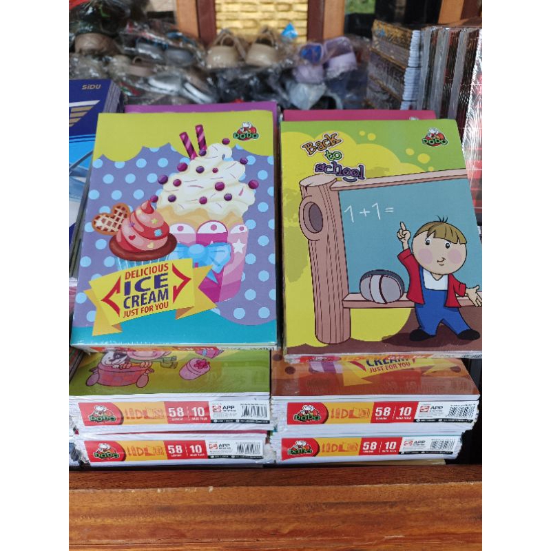 

BUKU TULIS DODO 58 LEMBAR