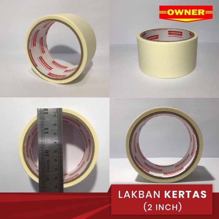 LAKBAN KERTAS 2 INCH / LAKBAN KERTAS OWNER /LAKBAN KERTAS PREMIUM