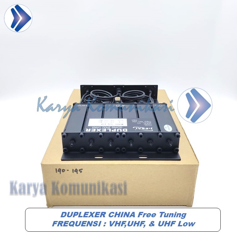DUPLEXER CHINA FREE TUNING FREQUENSI VHF,UHF, dan UHF Low