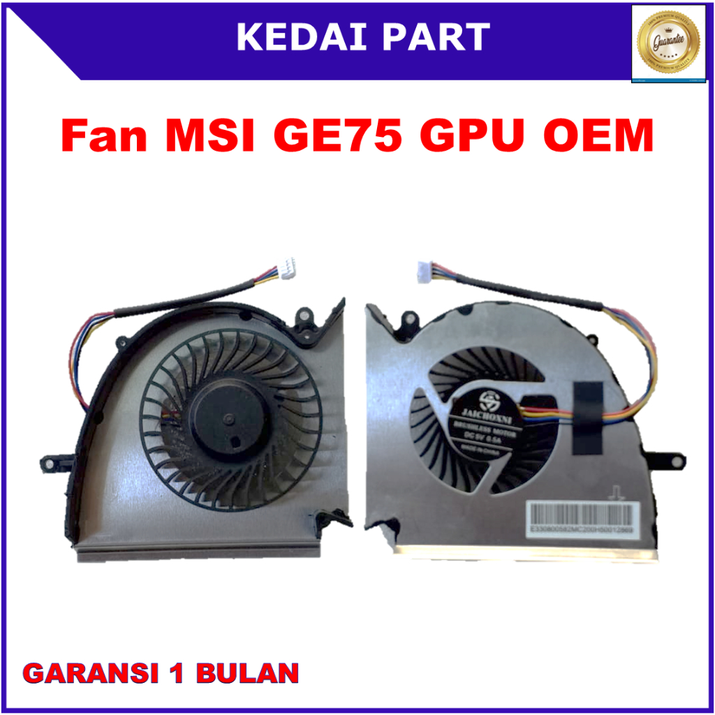 Fan MSI GE75 MS-16P1 GE75 GP75 GL75 WE75 GPU OEM