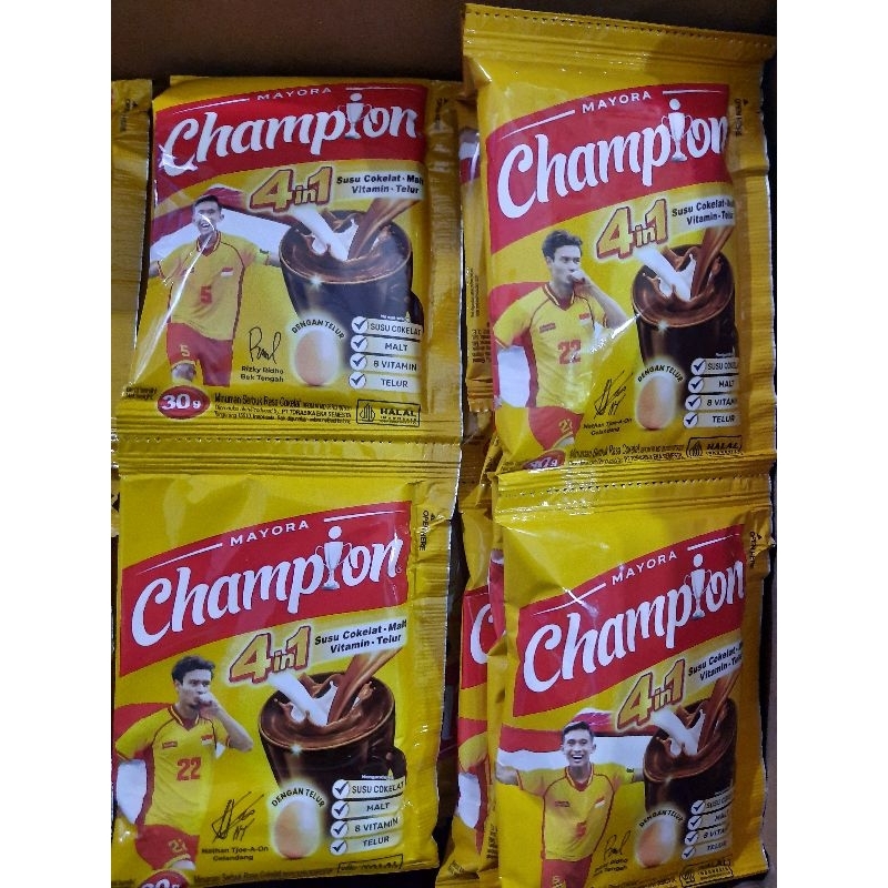 

ENERGEN CHAMPION 1 renceng isi 10