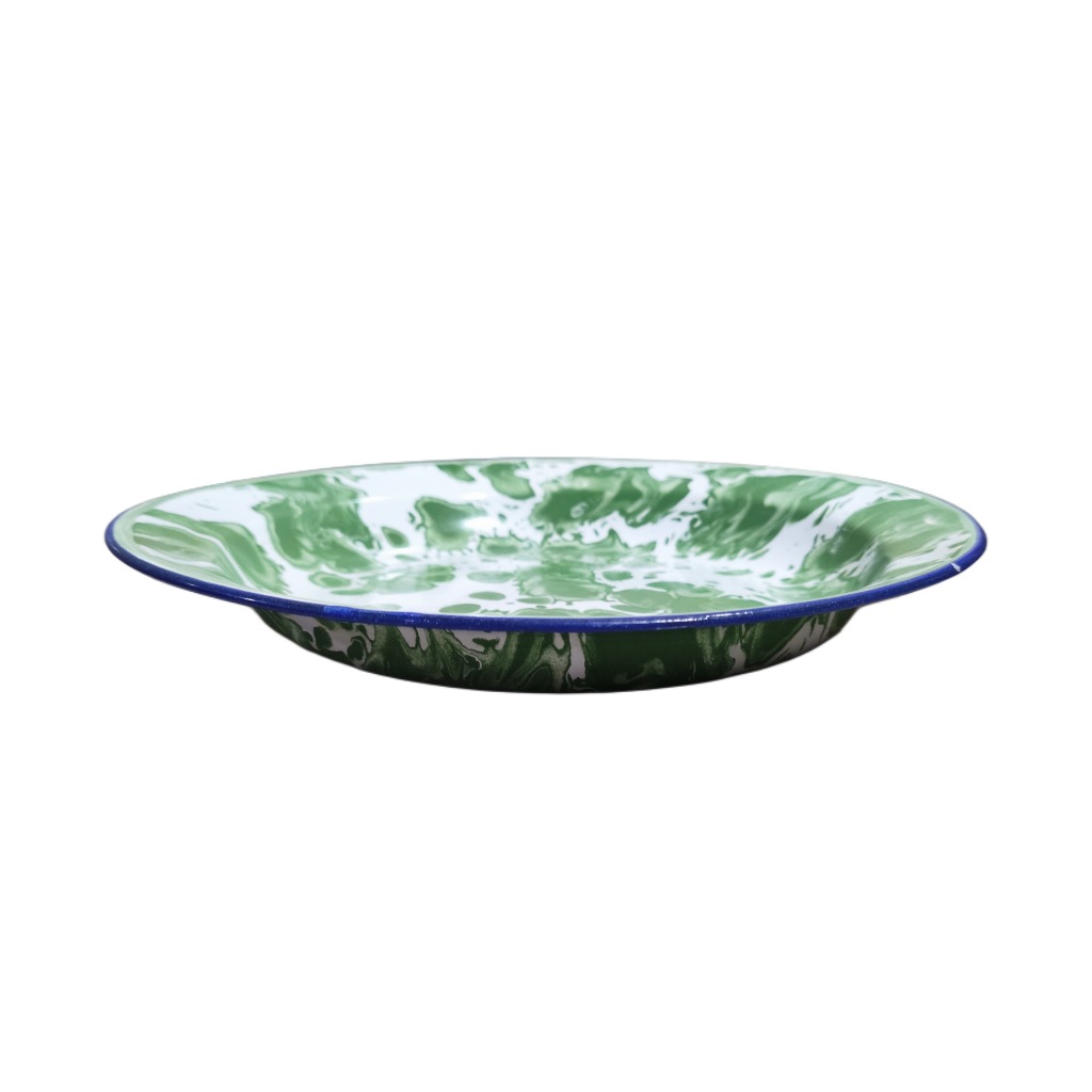 Piring Jadul Desain Motif Klasik Enamel Brilik Legend Multifungsi — 7