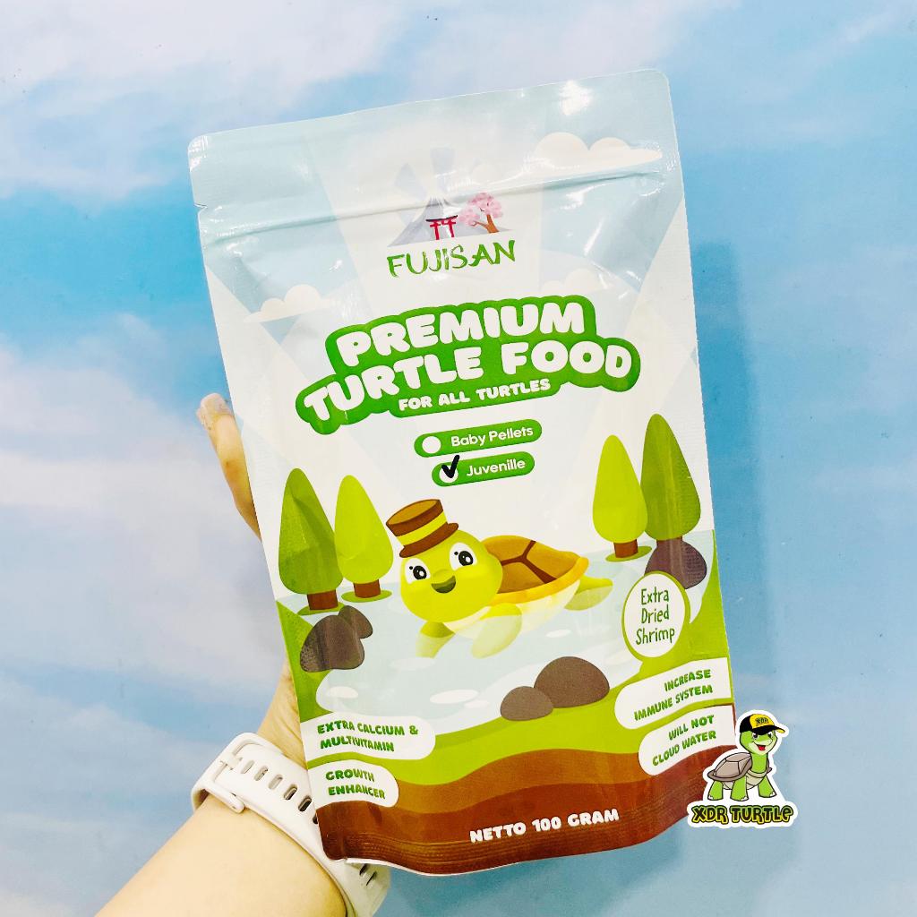 FUJISAN PREMIUM TURTLE FOOD PELET EXTRA SHRIMP MAKANAN KURA AIR RES KURA BRAZIL KURA HAMILTONI KACHU