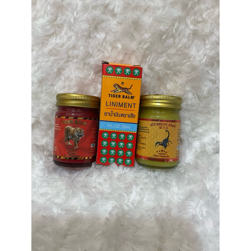 READY STOCK TIGER BALM / SCORPION BALM ORIGINAL THAILAND