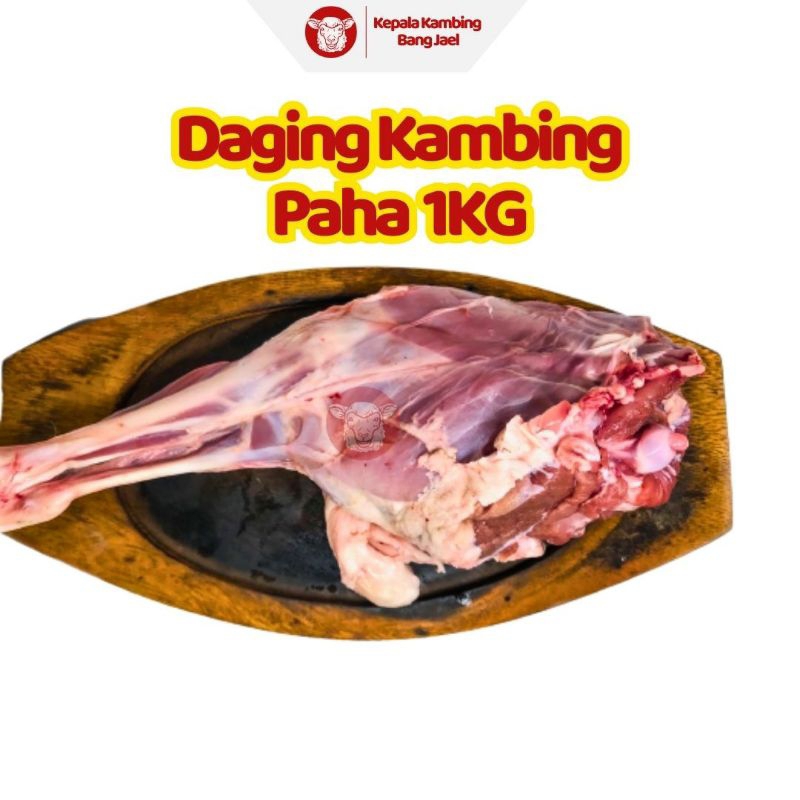 

Daging Kambing Muda Bagian Paha 1 Kg – Fresh, Empuk & Siap Masak - Kepala Kambing Bang Jael
