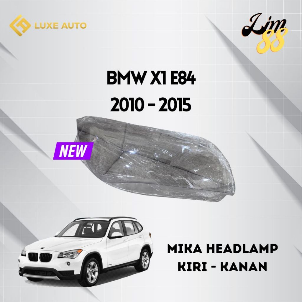Mika Lampu Baru Headlamp BMW X1 E84 2010-2015  Sepasang Kiri Kanan