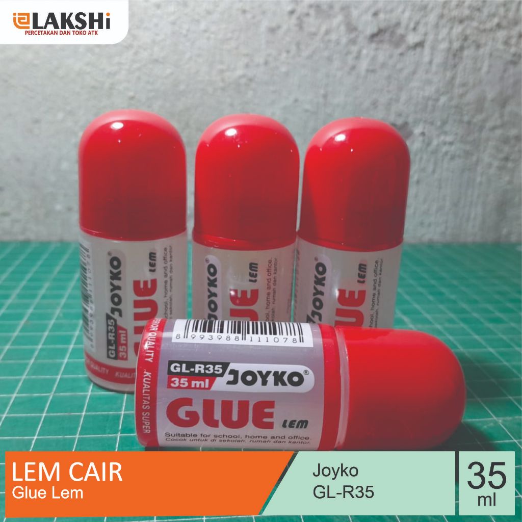 

Lem Cair GL-R35 35ml Merk Joyko