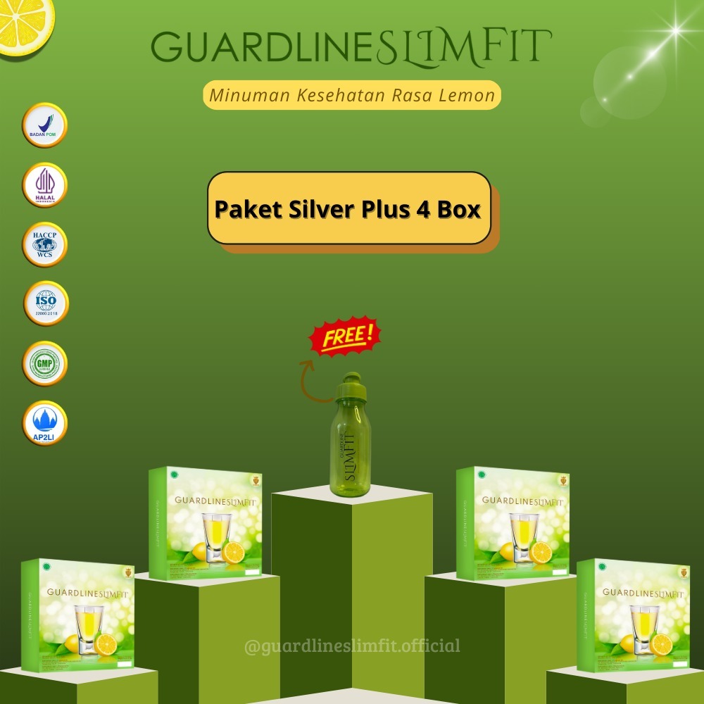 

Guardline Slimfit - Minuman Fiber Rasa Lemon Paket Hemat Family Pack
