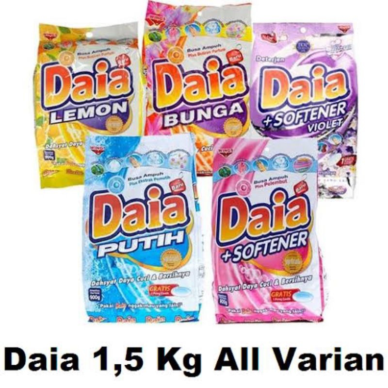 DAIA deterjen bubuk 1.5kg