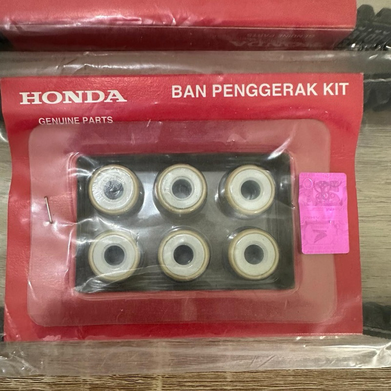 Van Belt Set dan Roller Motor Honda Vario 110 Beat Esp,Pop,Sporty Scoopy FI 32100-K16-A41 Ban