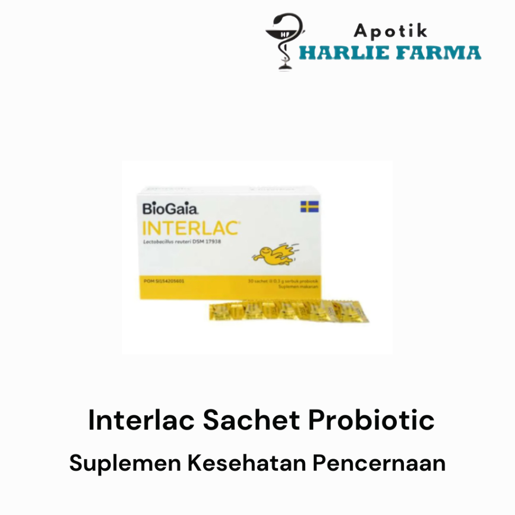 Interlac Probiotic Sachet - Probiotik Anak
