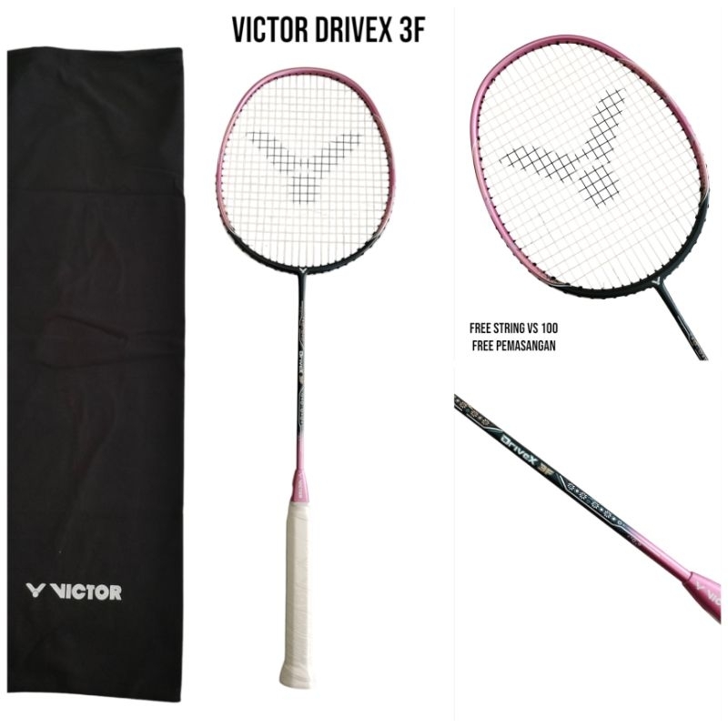 RAKET VICTOR DRIVEX 3F ORIGINAL 100%