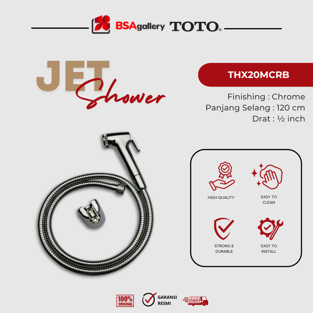 JET SHOWER TOTO ORIGINAL / JET WASHER TOILET TOTO THX20MCRB