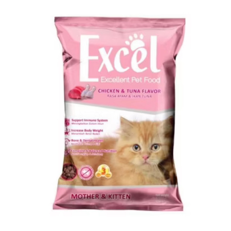 Excel Dry Food Mother & Kitten 500gram
