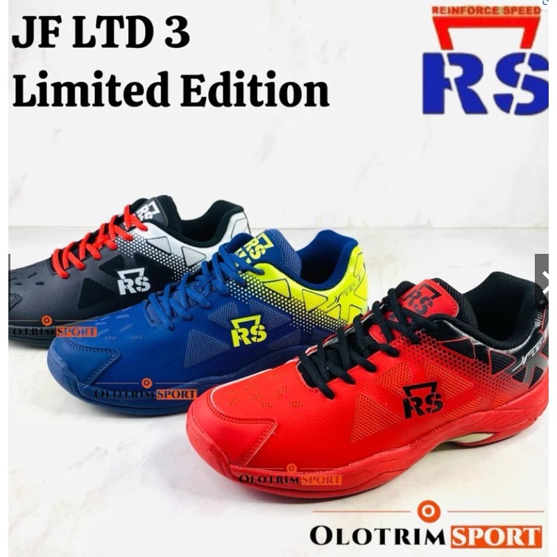 [BOLEH TUKAR UKURAN] RS JF LTD 2 3 Jeffer Limited Sepatu Badminton Original
