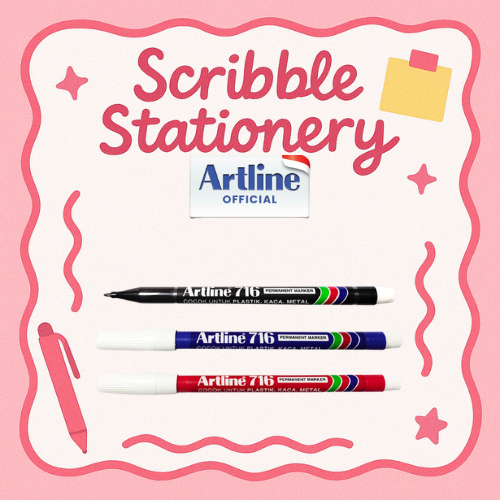 

Spidol Permanen Artline Serbaguna EK-716 (Satuan)