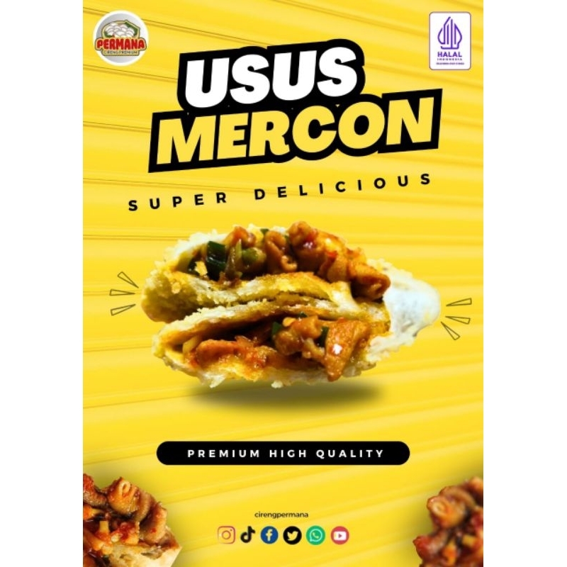 

Permana Cireng Isi Premium Usus Mercon