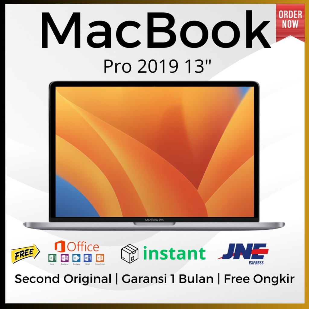Macbook Pro Retina 2019 13Inch Second Original