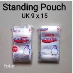 Standing Pouch 9x15 / STP 9x15 Plastik Klip