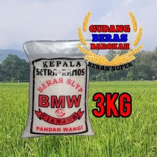 

BERAS CAP BMW CIANJUR 3KG