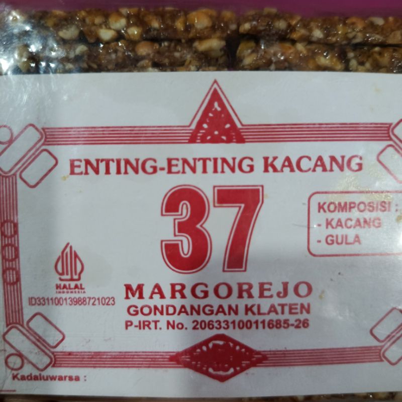 

Enting enting kacang 37.Sangat lezat manis