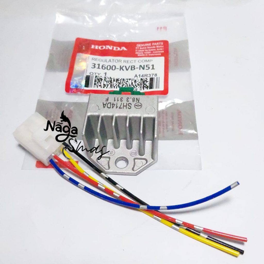 KIPROK VARIO KARBU 110 -KVB- BEAT KARBU SCOOPY KARBU KVB +kabel soket honda KABEL SOKET KIPROK MOTOR