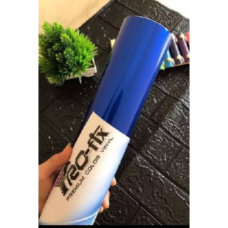 skotlet biru tua metalik skotlet biru candy stiker motor