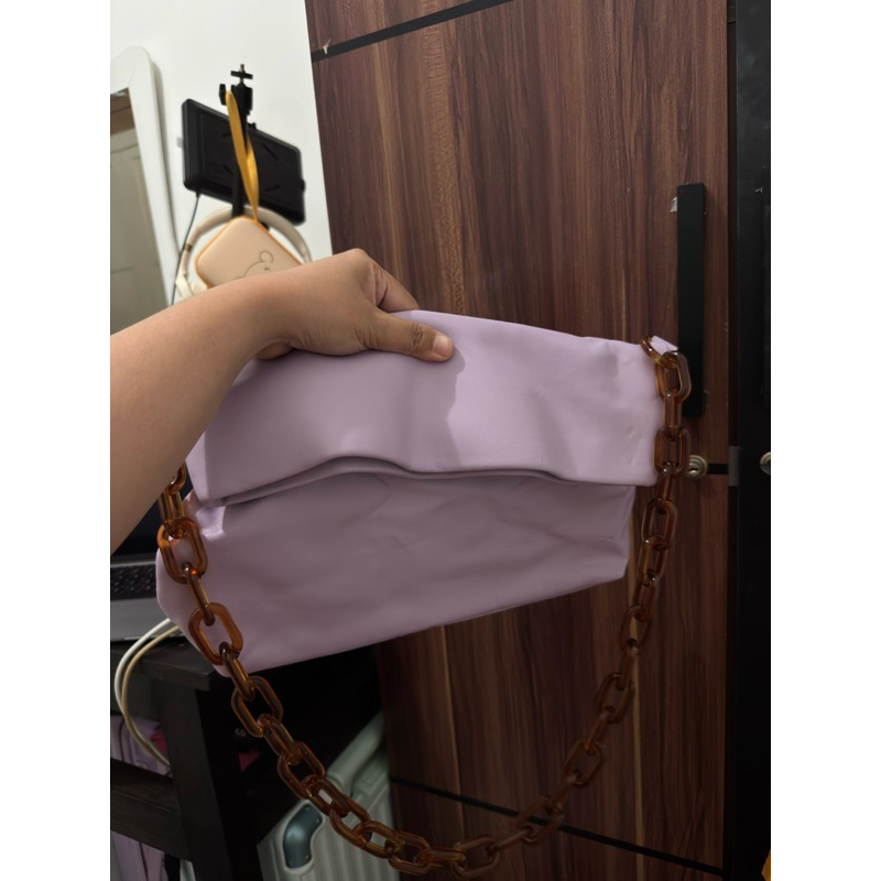 Preloved tas jims honey HOLY BAG lilac ada sedikit minus (BACA DESKRIPSI DULU SEBELUM BERTANYA)