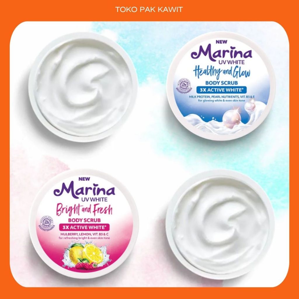 Marina body scrub I lulur marina 200gr
