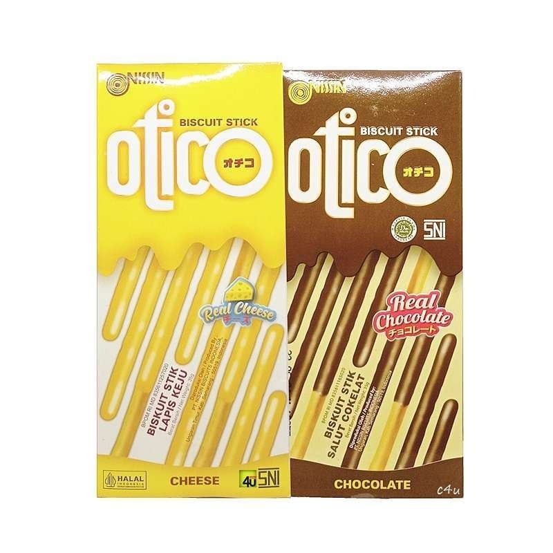 

pekanbaru / nissin otico biscuit stick biskuit stik varian rasa cokelat chocolate coklat