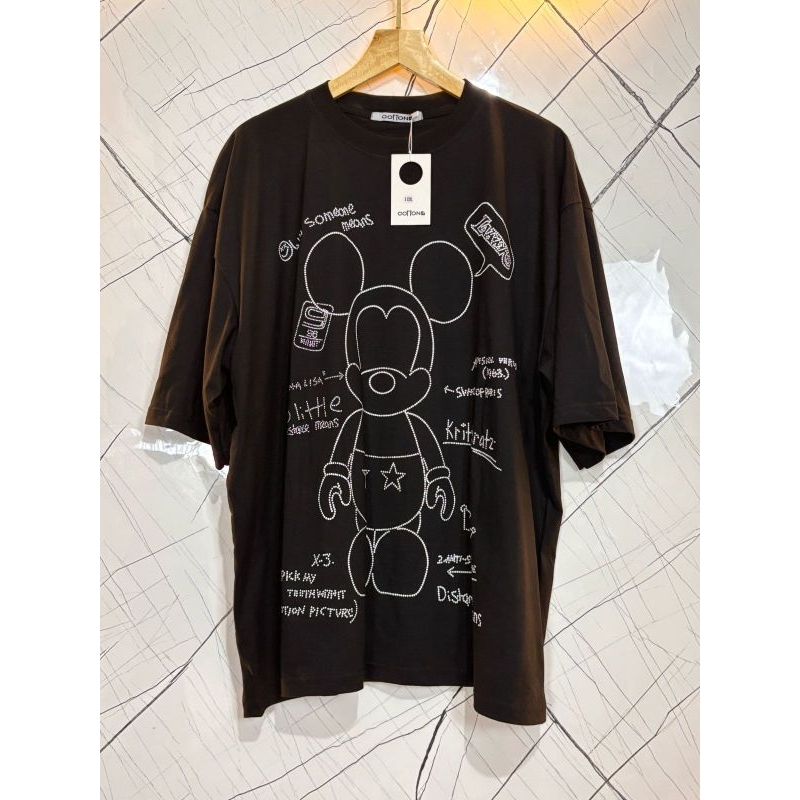 kaos mickey minie mouse oversize baju pria wanita / atasan kaos big size xxl xxxl xxxxl / tshirt mic