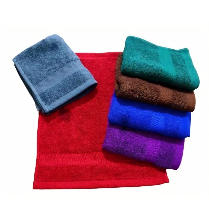 handuk wajah kecil / handuk wajah polos katun