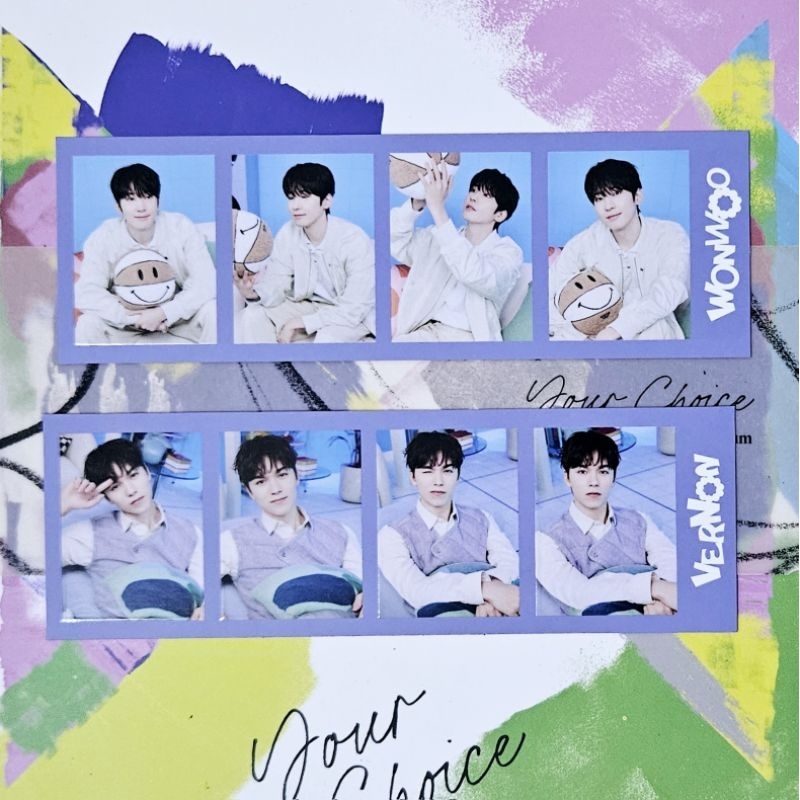 [Take All] Svt HOME Wonwoo Vernon 4cuts