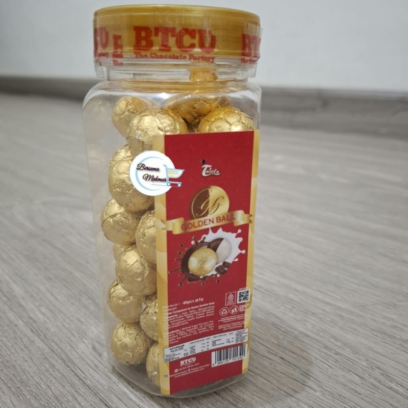 

Cokelat bola Tobelo Golden Ball 1 toples