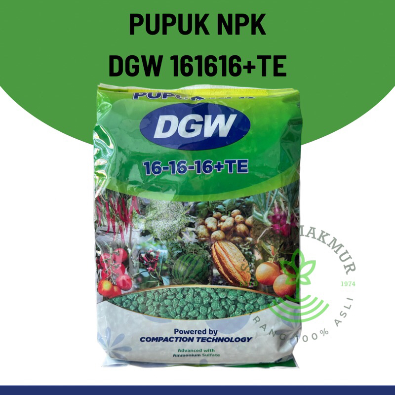 Pupuk NPK DGW 161616+TE 1kg
