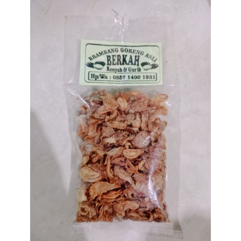

bawang goreng brebes produk home made 45 gram