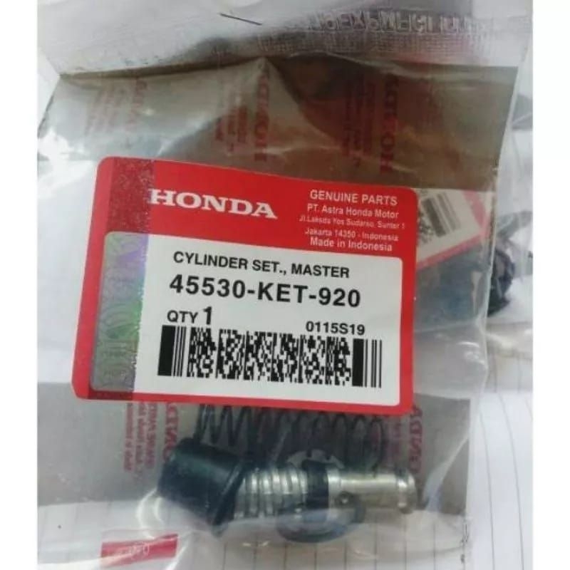 CYLINDER set master seal master rem depan tiger cb150r cbr150r megapro satria fu kharisma (ket)
