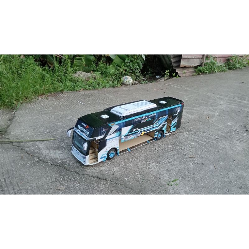 PAPERCRAFT BUS QQ TRANS "WINSPECTOR" SPEK BUKAAN