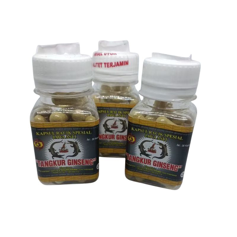 (Formula baru) bisa Cod Tangkur Ginseng Kapsul Asam Urat Original