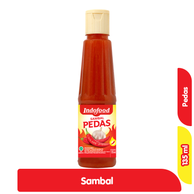 

Indofood Saos Sambal Pedas Botol 135ml
