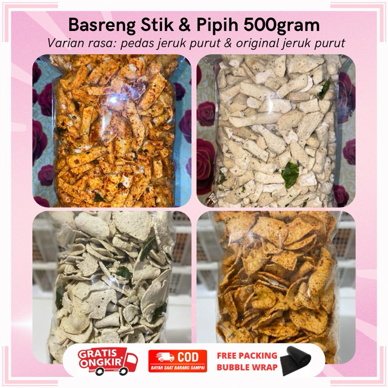 

BASRENG STIK JERUK PURUT 500GRAM | BASRENG PIPIH JERUK PURUT VIRAL