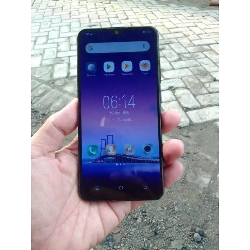 Vivo y91 termurah sinyal 4g siap pakai normal no minus hp second android murah bergaransi