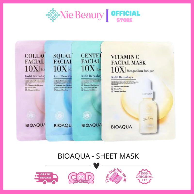 BIOAQUA Essence 10X Facial Mask | Sheet Mask Bioaqua Serum