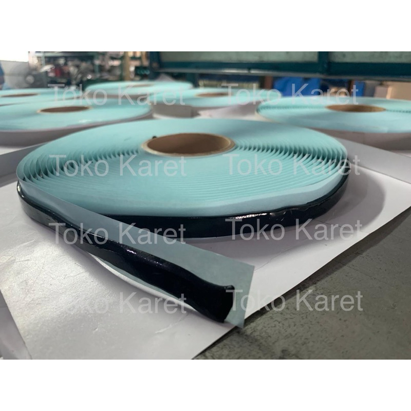 Rubber Butyl Tape Sealant Lem Mika Lampu Kaca Mobil Door Trim Lem Dodol waterproofing sealant waterp