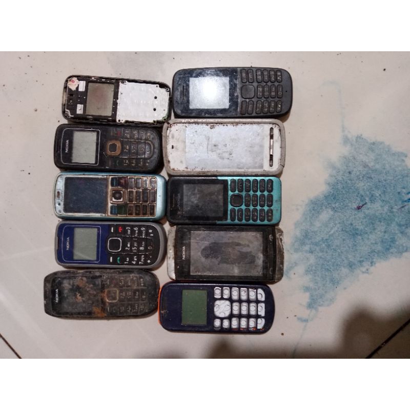 hp nokia 10 pcs rusak