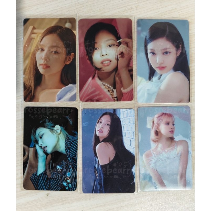 photocard / pc BLACKPINK JENNIE & LISA